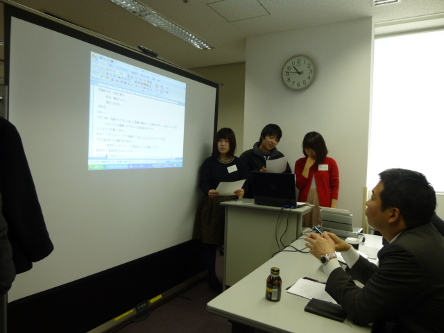 2014年12月13日：番組収録 「伝える」を体験