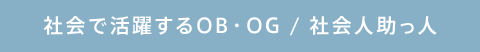 社会で活躍するOB・OG / 社会人助っ人