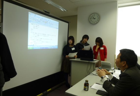 2014年12月13日：番組収録 「伝える」を体験
