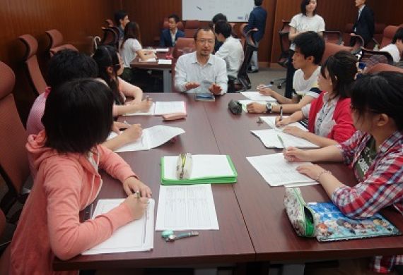 社会人体験プログラム　6月25日